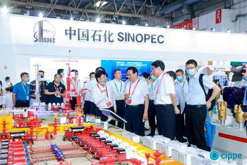 馬培華、李毅中、魏建國、張來斌、劉宏斌出席北京石油天然氣技術裝備展